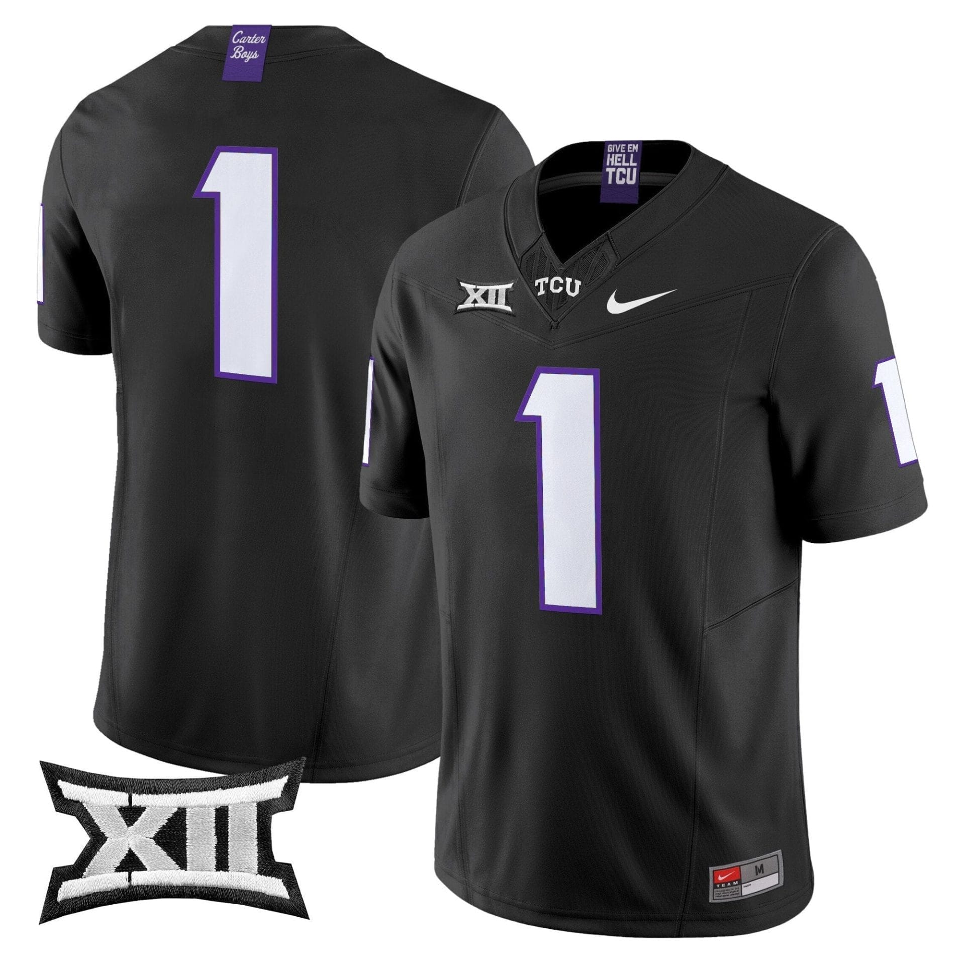 TCU Horned Frogs 2025 Vapor Limited Jersey - All stitched 29 TCU Horned Frogs 2025 Vapor Limited Jersey - All stitched - Image 29