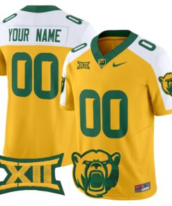 Alternative view of Custom Baylor Bears Jersey Name, Number 2025 Vapor Limited - All Stitched