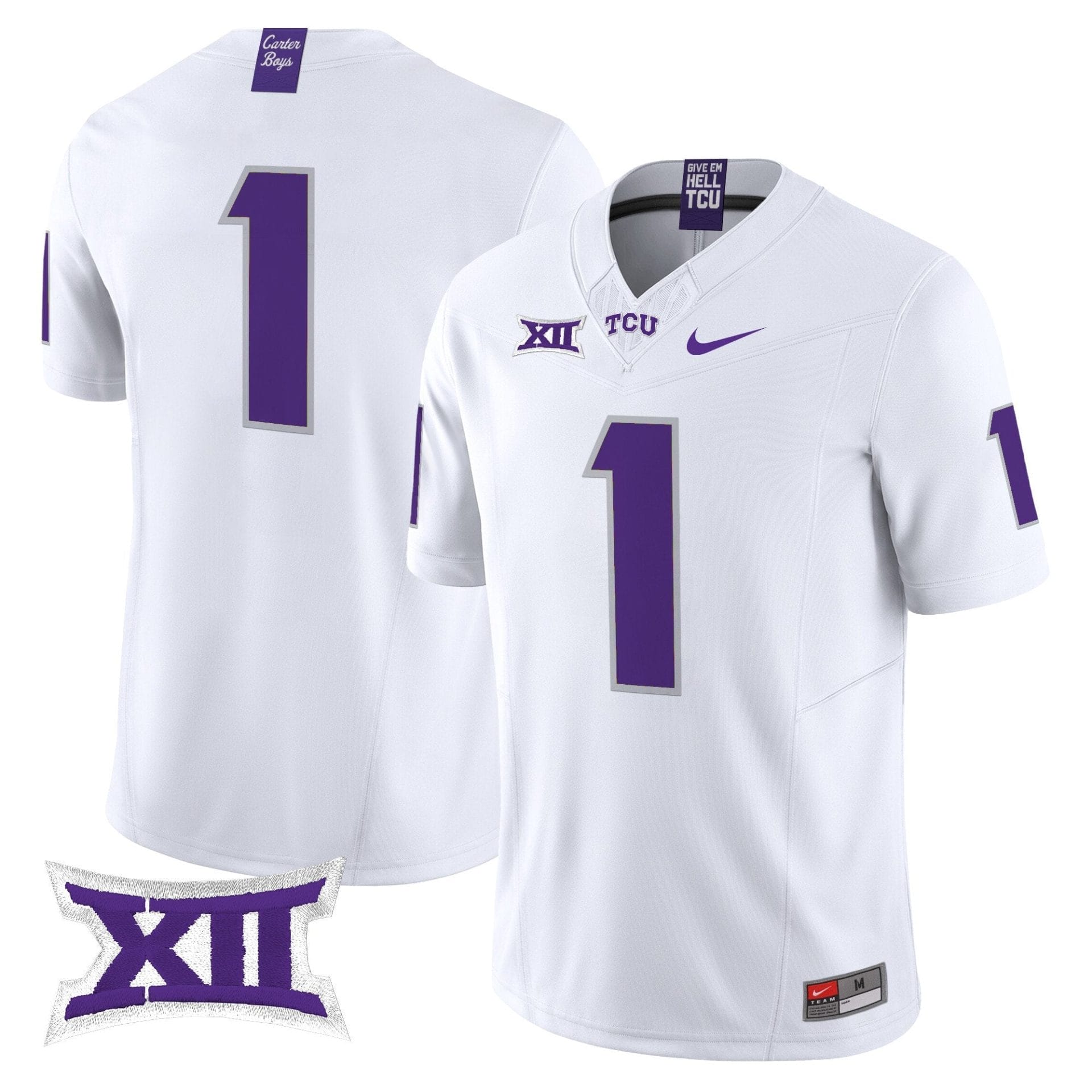 TCU Horned Frogs 2025 Vapor Limited Jersey - All stitched 19 TCU Horned Frogs 2025 Vapor Limited Jersey - All stitched - Image 19