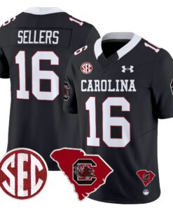Alternative view of South Carolina Gamecocks 1980 Throwback Home Patch Vapor Limited Jersey - All Stitched