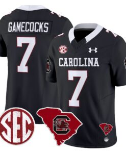 South Carolina Gamecocks 1980 Throwback Home Patch Vapor Limited Jersey - All Stitched 45 17320082832b8283e09d