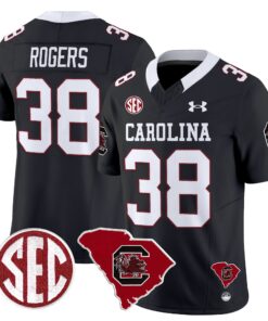 South Carolina Gamecocks 1980 Throwback Home Patch Vapor Limited Jersey - All Stitched 79 173200828339a18b4e31