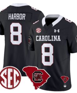 South Carolina Gamecocks 1980 Throwback Home Patch Vapor Limited Jersey - All Stitched 44 1732008283db18e92ddf