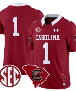 South Carolina Gamecocks 1980 Throwback Home Patch Vapor Limited Jersey - All Stitched 78 1732008284b112d3d8e4