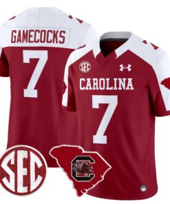 South Carolina Gamecocks 1980 Throwback Home Patch Vapor Limited Jersey - All Stitched 63 17320082854f3548724b
