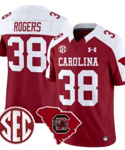 South Carolina Gamecocks 1980 Throwback Home Patch Vapor Limited Jersey - All Stitched 57 17320082882f5b846571