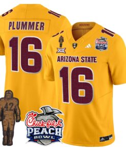 Sun Devils Pat Tillman & Peach Bowl Patch Vapor Limited Jersey V2 - All Stitched 91 17339095580302b16364