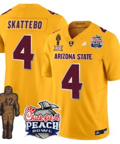 Sun Devils Pat Tillman & Peach Bowl Patch Vapor Limited Jersey V2 - All Stitched 70 1733909558b2d5bdd90f