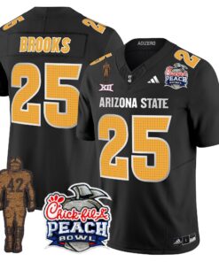 Sun Devils Pat Tillman & Peach Bowl Patch Vapor Limited Jersey V2 - All Stitched 88 1733909559017d915dea