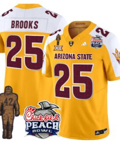 Sun Devils Pat Tillman & Peach Bowl Patch Vapor Limited Jersey V2 - All Stitched 53 173390955918f9b4c479