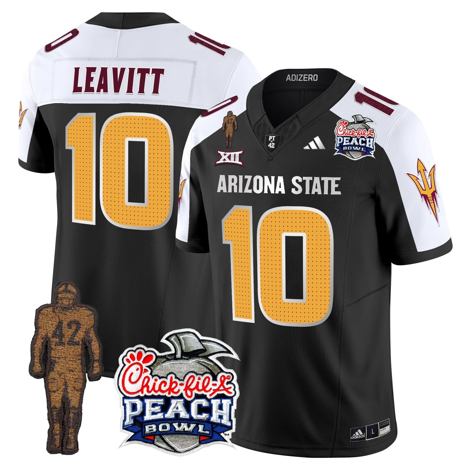 Sun Devils Pat Tillman & Peach Bowl Patch Vapor Limited Jersey V2 - All Stitched 10 Sun Devils Pat Tillman & Peach Bowl Patch Vapor Limited Jersey V2 - All Stitched - Image 10