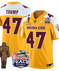 Sun Devils Pat Tillman & Peach Bowl Patch Vapor Limited Jersey V2 - All Stitched 54 17339095594c501ec385