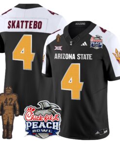 Sun Devils Pat Tillman & Peach Bowl Patch Vapor Limited Jersey V2 - All Stitched 58 17339095595b29ed8697