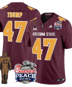 Sun Devils Pat Tillman & Peach Bowl Patch Vapor Limited Jersey V2 - All Stitched 80 1733909559605ddf27ca
