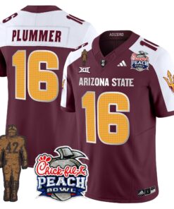 Sun Devils Pat Tillman & Peach Bowl Patch Vapor Limited Jersey V2 - All Stitched 69 1733909559c4f4cabca5
