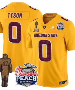 Sun Devils Pat Tillman & Peach Bowl Patch Vapor Limited Jersey V2 - All Stitched 81 1733909559fe8bdd9233