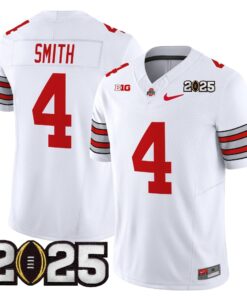 Ohio State Buckeyes 'Heritage Stripe' 2025 CFP Final Patch Vapor Limited Jersey - All Stitched