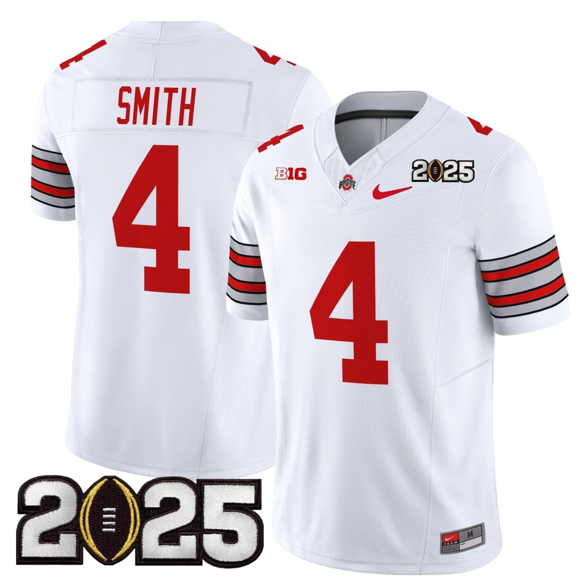 Ohio State Buckeyes 'Heritage Stripe' 2025 CFP Final Patch Vapor Limited Jersey - All Stitched 70 17370985472a70ae4016 2ae23e10 59d6 40a4 96b7 5d398a087e61