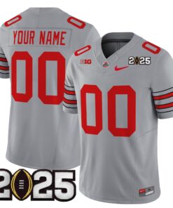 Custom Ohio State Buckeyes Jersey 'Heritage Stripe' 2025 CFP Final Patch Vapor Limited - All Stitched 10 1737098552a688a43c31 8a714258 c79c 4a92 bf08 55affeb3c1f3