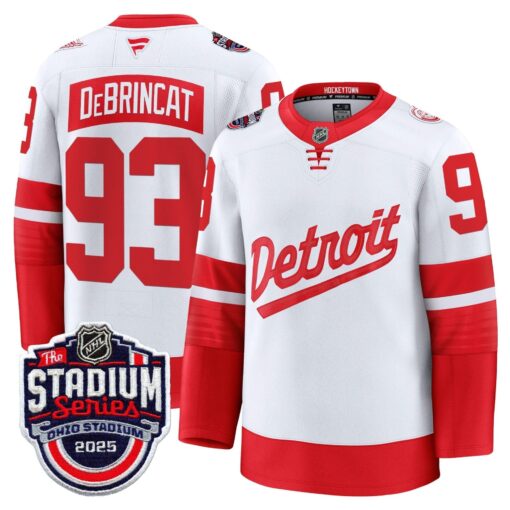 Men's Detroit Red Wings 2025 Stadium Series Premium Jersey - All Stitched - Image 24