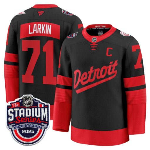 Men's Detroit Red Wings 2025 Stadium Series Premium Jersey - All Stitched - Image 11
