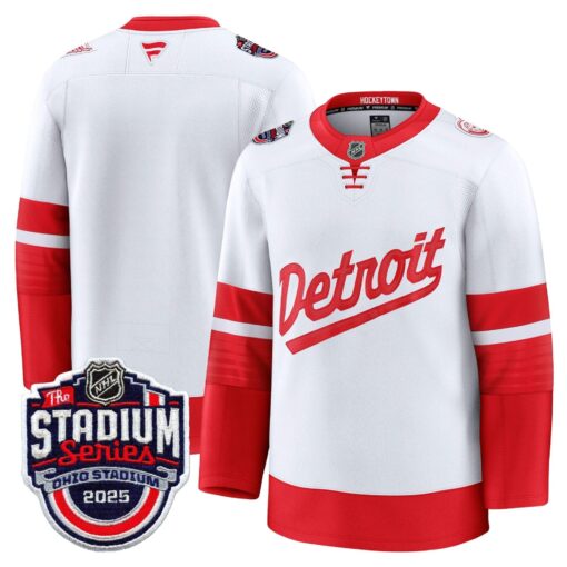 Men's Detroit Red Wings 2025 Stadium Series Premium Jersey - All Stitched - Image 25