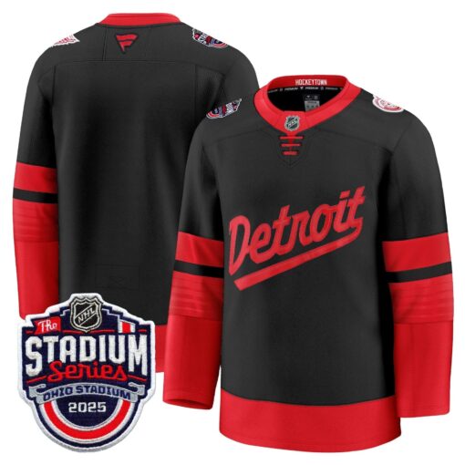 Men's Detroit Red Wings 2025 Stadium Series Premium Jersey - All Stitched - Image 17