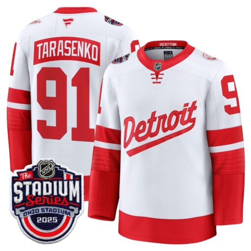 Men's Detroit Red Wings 2025 Stadium Series Premium Jersey - All Stitched - Image 21
