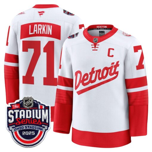 Men's Detroit Red Wings 2025 Stadium Series Premium Jersey - All Stitched - Image 20
