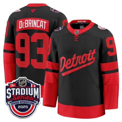 Men's Detroit Red Wings 2025 Stadium Series Premium Jersey - All Stitched - Image 16