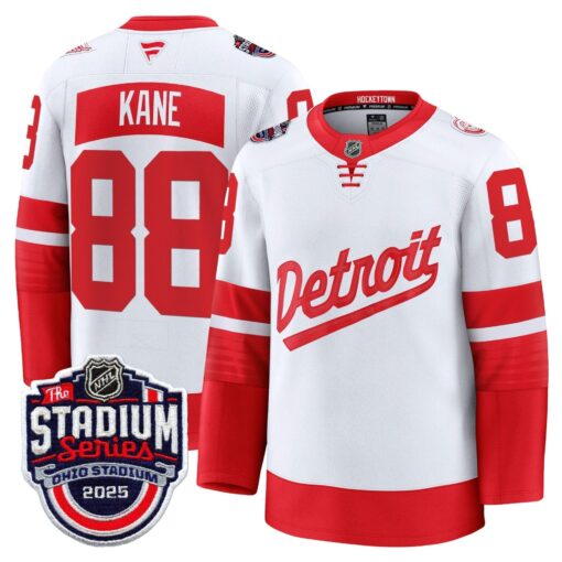 Men's Detroit Red Wings 2025 Stadium Series Premium Jersey - All Stitched - Image 22