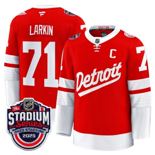 Men's Detroit Red Wings 2025 Stadium Series Premium Jersey - All Stitched - Image 3