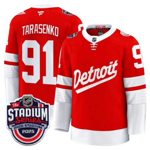 Men's Detroit Red Wings 2025 Stadium Series Premium Jersey - All Stitched - Image 4
