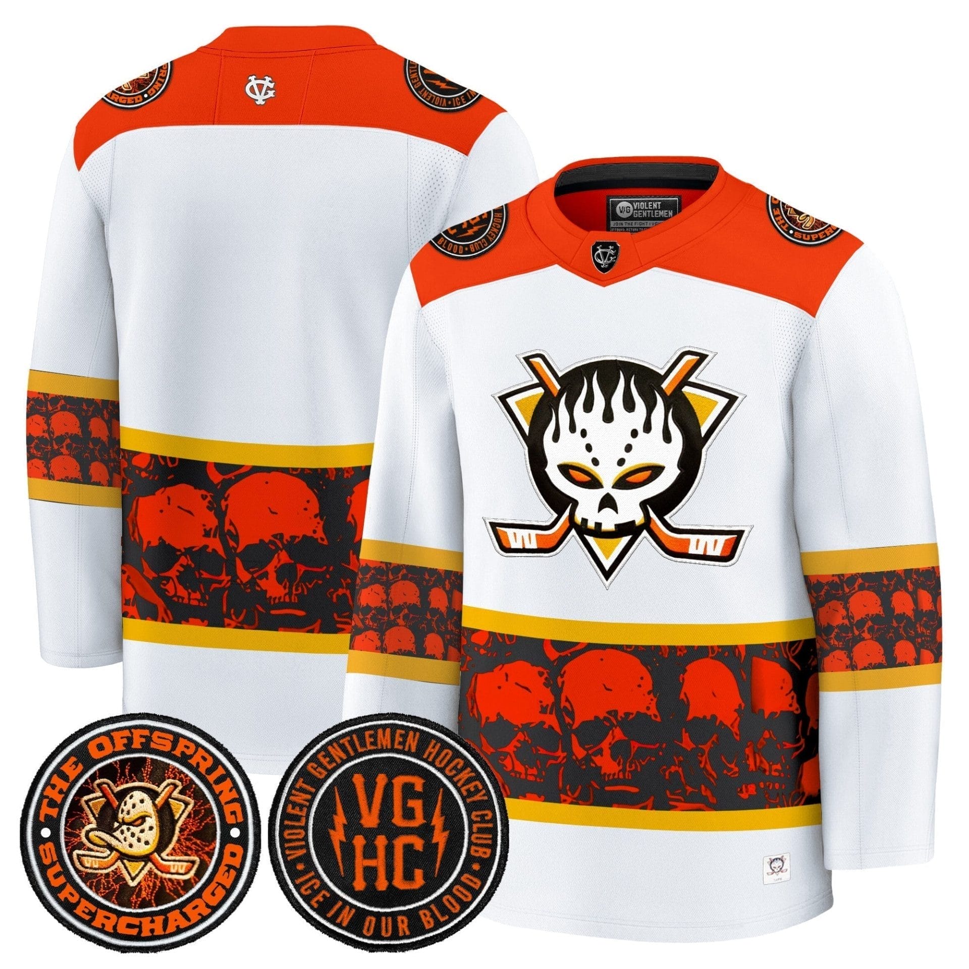 Men Anaheim Ducks Offspring 2025 Premium Jersey - All Stitched 10 Men Anaheim Ducks Offspring 2025 Premium Jersey - All Stitched - Image 10
