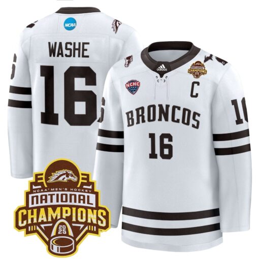 Men Western Michigan Broncos 2025 National Champions Patch Premium Jersey - All Stitched - Image 12