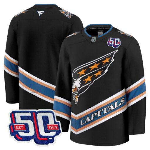 Men Washington Capitals Screaming Eagle Jersey Collection (1995-2024) - All Stitched - Image 6
