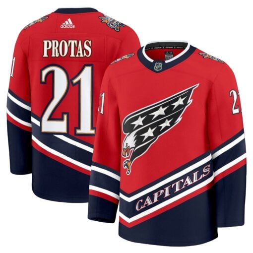 Men Washington Capitals Screaming Eagle Jersey Collection (1995-2024) - All Stitched - Image 24