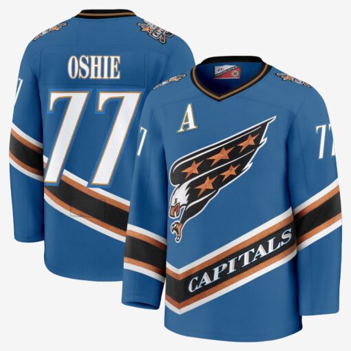 Men Washington Capitals Screaming Eagle Jersey Collection (1995-2024) - All Stitched - Image 20