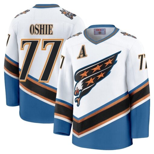 Men Washington Capitals Screaming Eagle Jersey Collection (1995-2024) - All Stitched - Image 13