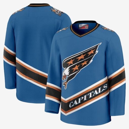 Men Washington Capitals Screaming Eagle Jersey Collection (1995-2024) - All Stitched - Image 21