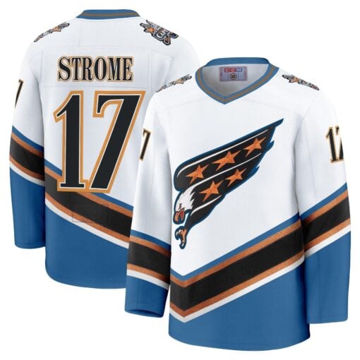 Men Washington Capitals Screaming Eagle Jersey Collection (1995-2024) - All Stitched - Image 8