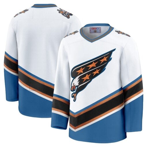 Men Washington Capitals Screaming Eagle Jersey Collection (1995-2024) - All Stitched - Image 14