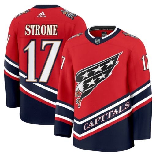Men Washington Capitals Screaming Eagle Jersey Collection (1995-2024) - All Stitched - Image 12
