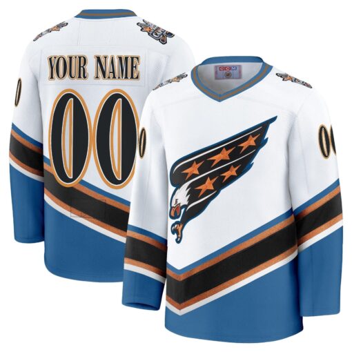 Washington Capitals Screaming Eagle Custom Jersey Collection (1995-2024) - All Stitched - Image 3