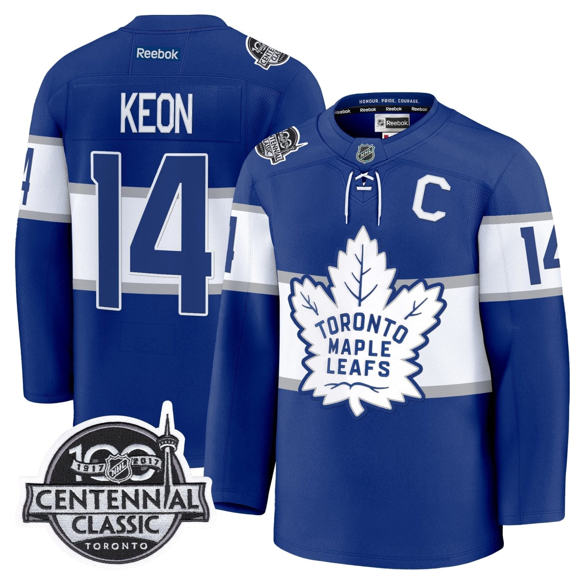 Toronto Maple Leafs Timeless Premium Jersey - All Stitched 3 Toronto Maple Leafs Timeless Premium Jersey - All Stitched - Image 3