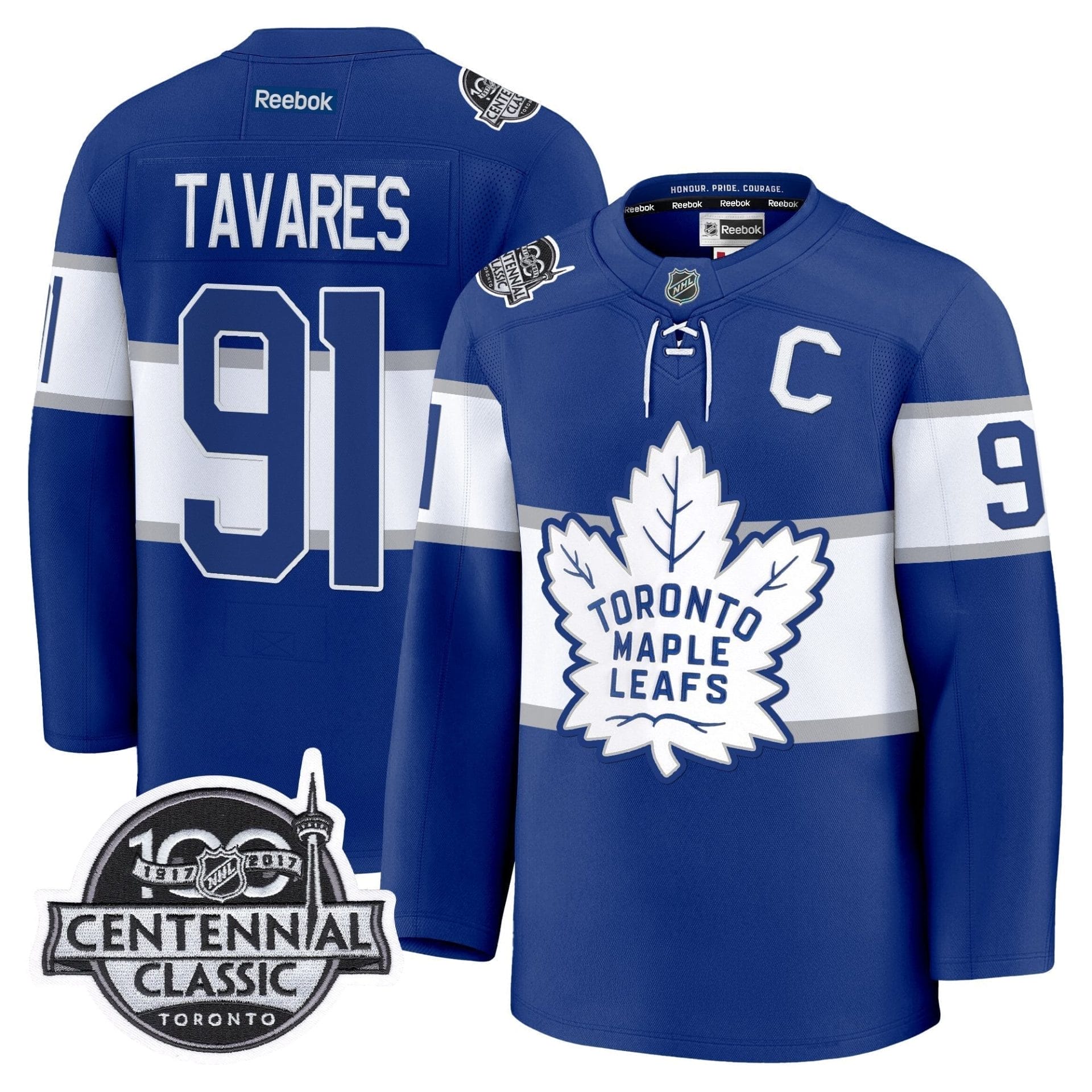 Toronto Maple Leafs Timeless Premium Jersey - All Stitched 2 Toronto Maple Leafs Timeless Premium Jersey - All Stitched - Image 2