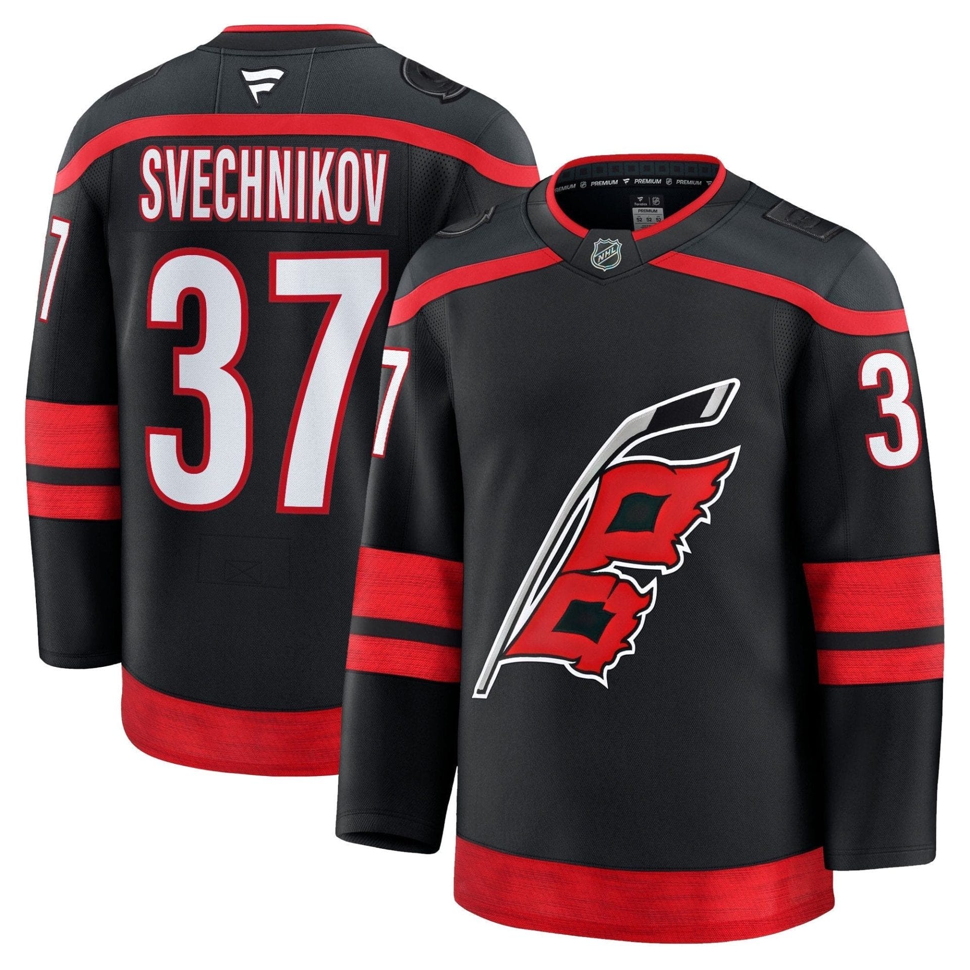 Carolina Hurricanes 2025 - 26 Premium Jersey - All Stitched 25 Carolina Hurricanes 2025 - 26 Premium Jersey - All Stitched - Image 25