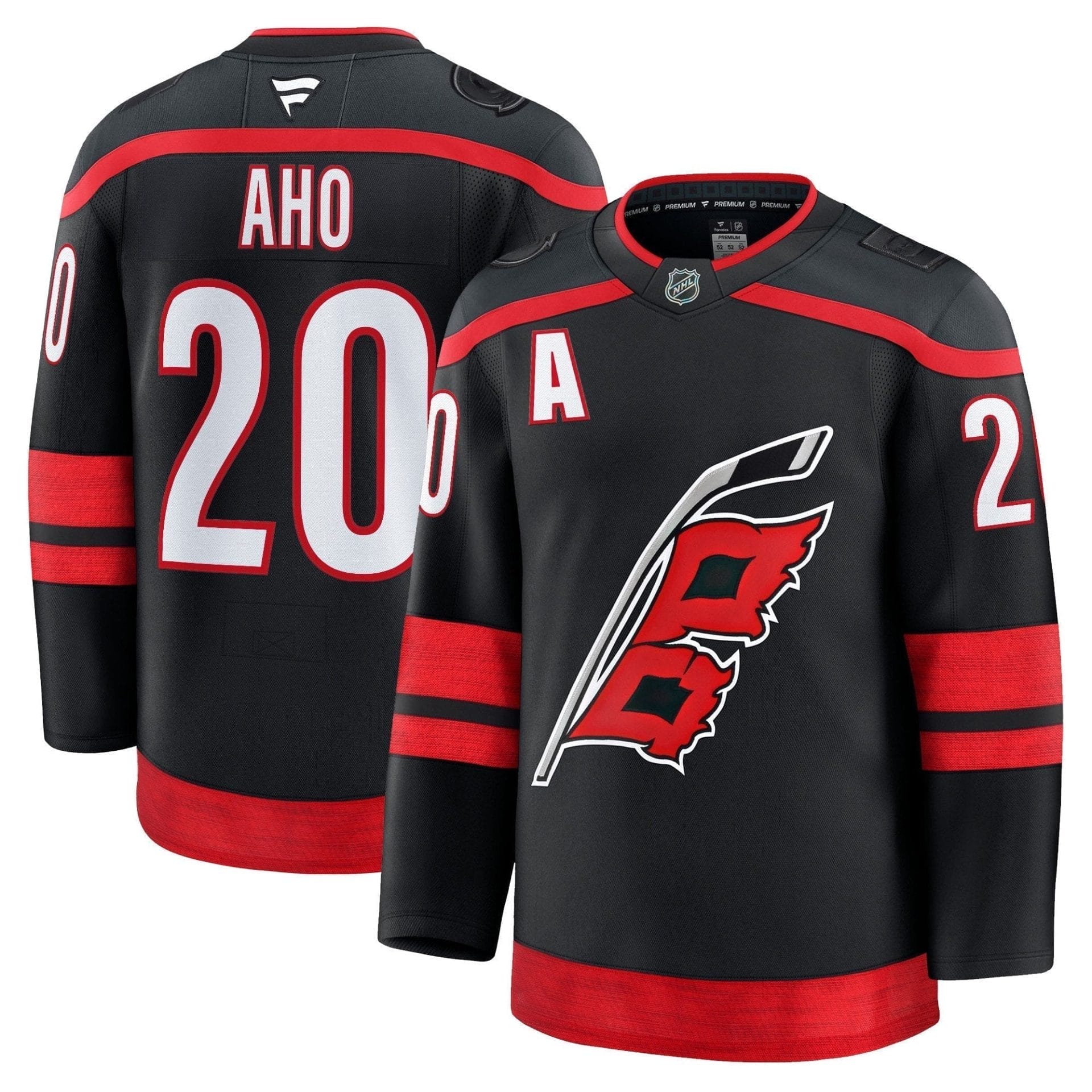 Carolina Hurricanes 2025 - 26 Premium Jersey - All Stitched 4 Carolina Hurricanes 2025 - 26 Premium Jersey - All Stitched - Image 4