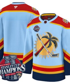 Florida Panthers 2025 Stanley Cup B2B Champions Jersey N1 - All Stitched 53 1750306970701