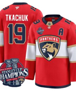 Florida Panthers 2025 Stanley Cup B2B Champions Jersey N1 - All Stitched 36 1750306974406